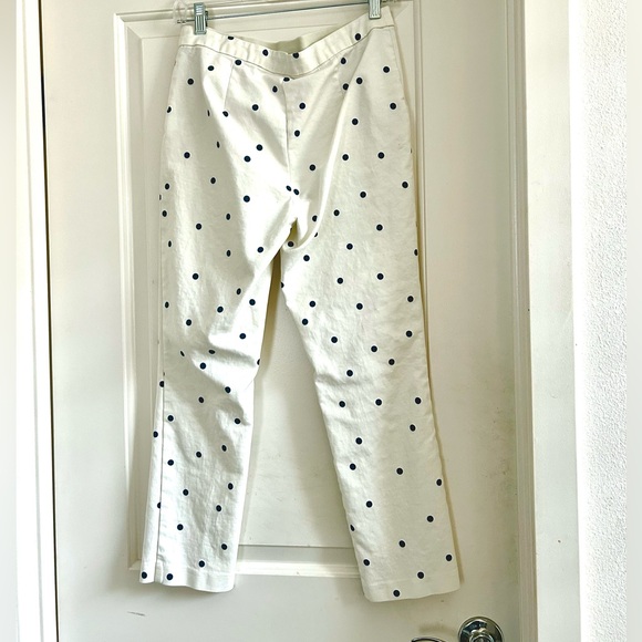 Rachel Zoe White Polka Dot Pants - Picture 3 of 6